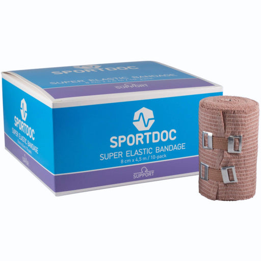 SportDoc Superelastisk Bandage (8 cm x 4,5 m)